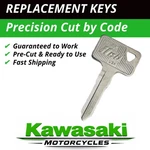 Kawasaki Motorcycle Keys Replacement Cut Code A141411-A144444 All Metal. Fixed Price $11.99.