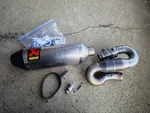 Honda CBR1000RR SC59 '08- Akrapovic Titanium Slip-on Muffler With Exhaust Device. Fixed Price $956.12.