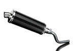 Delkevic Slip Exhaust With 14" Oval Carbon Fiber Muffler For KLX300. Fixed Price $259.99.