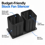 Antminer S19 Pro Stock Fan Silencer Baffle Kit Asic Noise Reducer. Fixed Price $21.68.