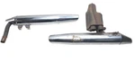 1999 Suzuki Intruder 1500 Right Lower Muffler & Left Upper Pair Oem. Fixed Price $299.25.