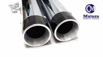 Mutazu 3.5" Black End Tips Caps Slip-on Mufflers Exhaust 95-16 Harley Touring. Fixed Price $199.00.