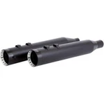 Khrome Werks Black Turbine Tip 4.50" Hp-plus Slip-on Mufflers For 17-24 Touring. Fixed Price $845.95.
