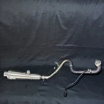 Full Exhaust System & Sensor 2016 - 2024 Kawasaki Z125 Two Brothers Stainless. Fixed Price $295.00.