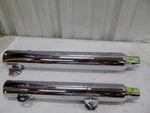 Rush Exhaust Chrome Performance 3" Mufflers 2008-2017 Fxdf Fxdwg 28605-200. Fixed Price $86.21.