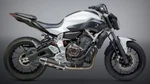 Yoshimura R-77 Full Exhaust System Carbon Fits Yamaha FZ-07 MT-07 XSR700. Fixed Price $999.00.