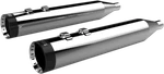 Khrome Werks 4.50" Hp-plus Slip-on Mufflers Turbine Tip 99-16 Harley Davidson. Fixed Price $845.95.