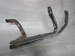 23-24 Harley Davidson Flh Touring Chrome Head Pipe W/ Heat Shields. Fixed Price $199.99.