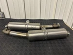 2000-2001 Honda RC51 SP1 Used Stock Oem Muffler Exhaust Pipe Silencer Left Right. Fixed Price $950.00.
