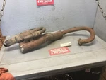 Muffler Exhaust Assembly # 3X3-14753-00-00 Yamaha 1980 85 Tri Moto 125 Atv. Fixed Price $100.69.