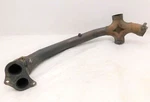 Ducati Sport-touring ST4 Front Horizontal Exhaust Header Manifold Pipe Dent. Fixed Price $39.95.
