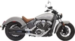 Bassani Xhaust 8S17BSB 3" Mufflers - Black Scout. Fixed Price $549.95.