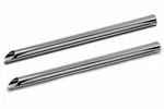 Chrome 30 Straight Exhaust Pipe Extension For Harley Davidson By V-twin. Fixed Price $134.70.