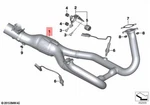 Genuine Bmw K50 K51 K52 K53 K54 0A11 Exhaust Manifold Polished 18518555261. Fixed Price $1818.96.