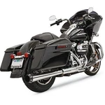 Bassani Crossover Eliminator W 4" Dnt Chrome Megaphone Muffler M8 Touring 17-20. Fixed Price $483.95.
