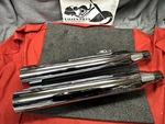 14-16 Harley-davidson Dyna Fx Slip Mufflers Exhaust 64900185 64900182. Fixed Price $74.98.