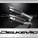 Kawasaki Z1000 2010-2016 Delkevic Slip 8" Round Carbon Exhaust Muffler Kit. Fixed Price $550.99.