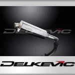 Bmw K1200GT 2006-2012 Delkevic Slip On 14" Oval Stainless Exhaust Muffler Kit. Fixed Price $249.99.