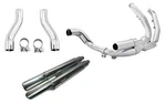 Vance & Hines Chrome Power Duals/deluxe Slip-on Exhaust 09-16 Harley Tri Glide. Fixed Price $1899.00.