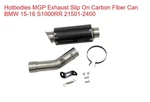 Hotbodies Mgp Exhaust Slip-on Cf Carbon Fiber Canister Muffler Bmw 15-16 S1000RR. Fixed Price $169.99.