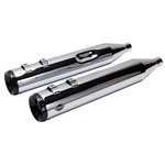 S&s Cycle 4-1/2" Gnx Slip-on Mufflers Chrome For Harley-davidson 550-1079. Fixed Price $592.49.