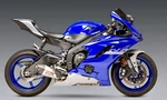 Yoshimura YZF-R6V 2006-20 AT2 Stainless Slip-on Exhaust # 13630BP521. Fixed Price $629.00.