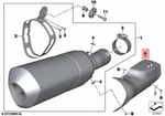 New Bmw Genuine K52 0A13 0J63 Trim Exhaust System 18518394884. Fixed Price $192.66.