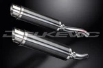 Delkevic 14" Carbon Round Slip Mufflers Yamaha FJR1300 2006-2021 Exhaust. Fixed Price $640.99.
