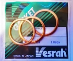 Kawasaki 18067-008 H1 Kh H2 Kd Vesrah Exhaust Gaskets 3PCS. Fixed Price $15.00.