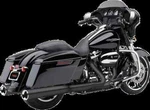 Cobra Black 4.5IN Power Flo Slip On Muffler Harley Ultra Classic 17-19. Fixed Price $989.26.