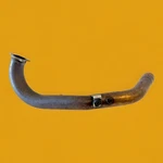 Genuine Ducati Front Horizontal Exhaust Manifold Pipe 848 1098 57012611A ZDM-50. Fixed Price $99.95.