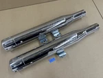 Oem Harley-davidson Screamin Eagle Ii Softail Slip Mufflers 80220-02 W/endcap. Fixed Price $240.00.