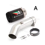 For Suzuki GSXR750 GSXR600 2011-2026 Exhaust System Mid Pipe 51MM Carbon Muffler. Fixed Price $110.50.