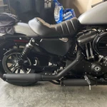 Exhaust Slip On Pipes For Harley Sportster 883 1200 2014-UP Mufflers Upgrade. Fixed Price $148.99.