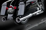 Components Rcx 4.5" Torx Chrome W/ Tips Slip Mufflers Harley Flh/t. Fixed Price $660.56.