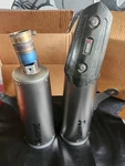 Used Exhaust Yamaha Vmx 1700 Abs Vmax 2009-2016 Akrapovic Titanium S-Y17SO1-HBAV. Fixed Price $950.00.