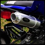 Yamaha Raptor 250 Full Single Exhaust System 2008-2013. Fixed Price $699.95.