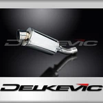 Ducati Diavel 2011-2019 Delkevic Slip On 9" Oval Stainless Exhaust Muffler Kit. Fixed Price $249.99.
