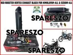 Red Rooster Vertex Exhaust Black Fit For Royal Enfield Himalayan 411 & Scram. Fixed Price $168.14.