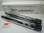 Harley-davidson 2017-24 Rinehart 4" Slip Mufflers End Cap 500-0106-SLOT. Fixed Price $616.55.