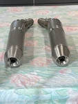 Aprilia Tuono 2006-2010 Stock Exhaust Slip Mufflers Pipes Cans Nice!!!. Fixed Price $299.00.