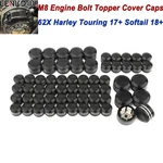 Cnc Topper Engine Bolt Cover Caps For Harley M8 Touring Road Glide Softail 18-25. Fixed Price $36.85.