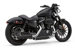 Cobra 3" Slip-on Mufflers Black With Chrome Tips #6030RB Harley Davidson. Fixed Price $414.90.