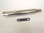 Mac Aftermarket Chrome Slash Cut Muffler 1/2" *. Fixed Price $89.99.