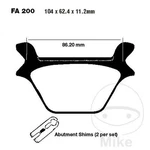 48261-SEMI-SINTERED Brake Pads V Altn: 7870273 Compatible With Harley Da. Fixed Price $68.73.