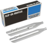 Drag Specialties Slashdown Slip-on Mufflers 1801-1183. Fixed Price $385.15.