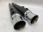 Harley-davidson 95-2016 Touring Flh Ciro Megaphone 3D Slip-ons Shaker Tips. Fixed Price $236.55.