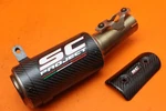 2006-2007 Yamaha Yzf R6 Sc Project Cf Exhaust Pipe Muffler Slip On Can Silencer. Fixed Price $800.00.