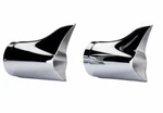 Genuine Indian Motorcycles Fish Tail Exhaust Tips Chrome 2879532-156. Fixed Price $239.99.