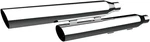 Khrome Werks 3" Hp-plus Slash Down Mufflers Chrome Harley Fxst/flstc/fxcw 07-17. Fixed Price $499.95.